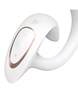 SATISFYER - G FOR GODDESS 1 RABBIT VIBRATOR WEISS