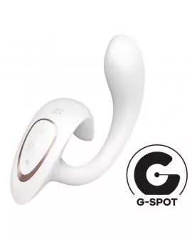 SATISFYER - G FOR GODDESS 1 RABBIT VIBRATOR WEISS