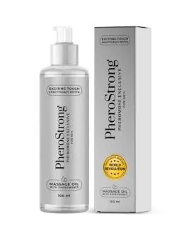 PHEROSTRONG - Massageöl exklusiv für Männer 100 ml