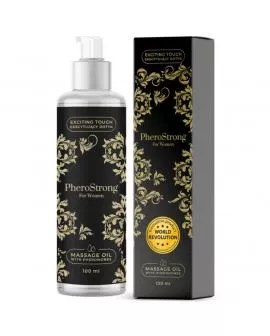 PHEROSTRONG - Erotisches Massageöl für Frauen 100 ml