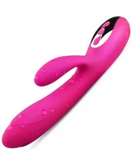 ARMONY - FLEXIBLER VIBRATOR & STIMULATOR MIT FUCHSIA-WÄRMEEFFEKT