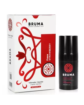 Bruma - Flüssiger Vibrator Ultra Gleitend Erdbeere 15 ml