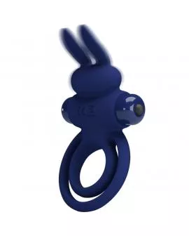 PRETTY LOVE - DAREY DOPPELTER VIBRATIONSRING KANINCHEN BLAU