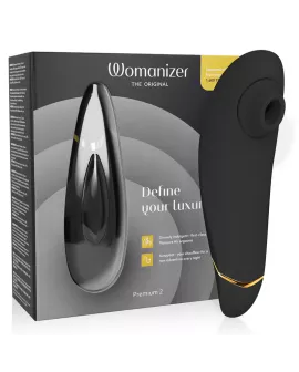WOMANIZER - PREMIUM 2 KLITORALSTIMULATOR SCHWARZ