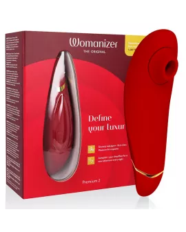 WOMANIZER - PREMIUM 2 KLITORALSTIMULATOR BORDEAUX