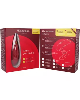WOMANIZER - PREMIUM 2 KLITORALSTIMULATOR BORDEAUX