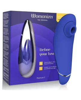 WOMANIZER - PREMIUM 2 KLITORALSTIMULATOR BLAUBEERE