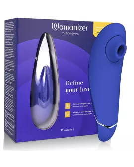 WOMANIZER - PREMIUM 2 KLITORALSTIMULATOR BLAUBEERE