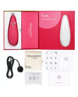 WOMANIZER - PREMIUM 2 KLITORALSTIMULATOR HIMBEERE