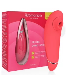 WOMANIZER - PREMIUM 2 KLITORALSTIMULATOR HIMBEERE
