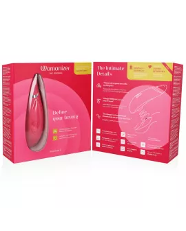 WOMANIZER - PREMIUM 2 KLITORALSTIMULATOR HIMBEERE