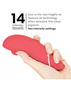 WOMANIZER - PREMIUM 2 KLITORALSTIMULATOR HIMBEERE