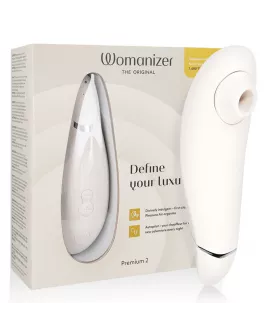 WOMANIZER - PREMIUM 2 KLITORALSTIMULATOR WARMGRAU