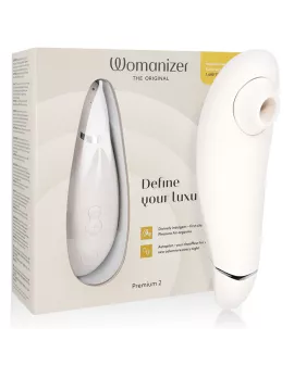WOMANIZER - PREMIUM 2 KLITORALSTIMULATOR WARMGRAU