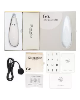 WOMANIZER - PREMIUM 2 KLITORALSTIMULATOR WARMGRAU