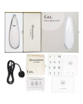 WOMANIZER - PREMIUM 2 KLITORALSTIMULATOR WARMGRAU