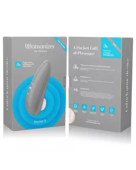 WOMANIZER - STARLET 3 KLITORALSTIMULATOR GRAU