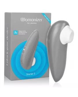 WOMANIZER - STARLET 3 KLITORALSTIMULATOR GRAU