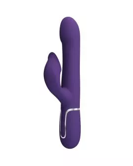 Pretty Love - Zalin Rabbit Vibrator Perlen 4-in-1 Lila