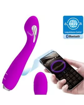 Pretty Love Hector Elektroschock-Vibrator mit App - Violett