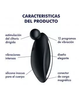 SATISFYER - SPOT ON 2 AUFLEGEVIBRATOR SCHWARZ