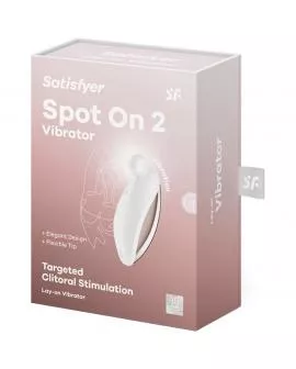 SATISFYER - SPOT ON 2 AUFLEGEVIBRATOR WEISS