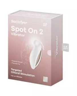 Satisfyer Spot On 2 Auflegevibrator - Weiß