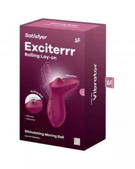 SATISFYER - EXCITERRR VIBRATOR AUFLEGBARER KLITORIS FUCHSIA