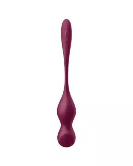 Satisfyer Love Birds Vary - Vibrierende Kugeln App Weinrot
