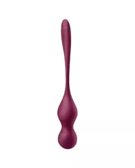 Satisfyer Love Birds Vary - Vibrierende Kugeln App Weinrot