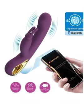 Pretty Love Liam - Kaninchen Vibrator G-Punkt-Stimulator Lila