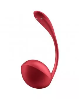 SATISFYER - SHINY PETAL G POINT FERNBEDIENUNGS STIMULATOR ROT KOSTENLOSE APP