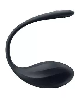 Satisfyer - Ribbed Petal G-Punkt Stimulator Schwarz App