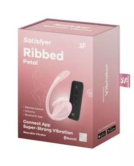 Satisfyer - Ribbed Petal G-Punkt Stimulator Rose App
