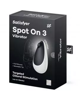 SATISFYER - SPOT ON 3 SCHWARZER KLITORASSTIMULATOR