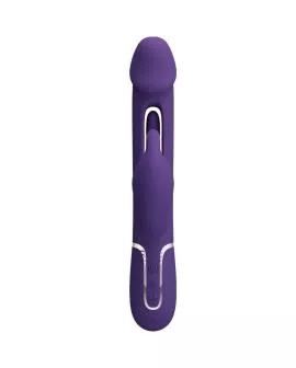 Pretty Love - Kampas Rabbit Vibrator mit Zunge Violett