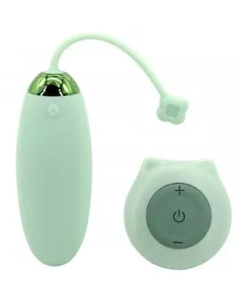 ARMONY - KITTY FUN EGG VIBRATOR FERNBEDIENUNG 10 VIBRATIONEN GRÜN