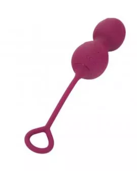 ARMONY - BLOSSOMS VAGINAL HANTEL VIBRATION FERNBEDIENUNG 10 VIBRATIONEN DUNKELROT