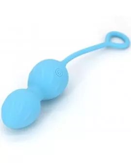 ARMONY - BLOSSOMS VAGINAL HANTEL VIBRATION FERNBEDIENUNG 10 VIBRATIONEN BLAU