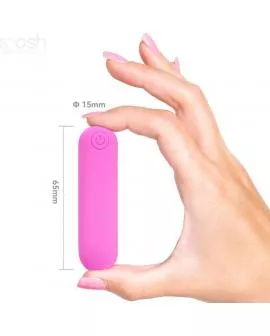 ARMONY - SPLASH HEHE VIBRATOR BULLET SILIKON 10 VIBRATIONEN 65 X 15 CM ROSA
