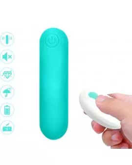 ARMONY - SPLASH JOLINE VIBRATOR BULLET SILIKON FERNBEDIENUNG 10 VIBRATIONEN 65 X 15 CM GRÜN