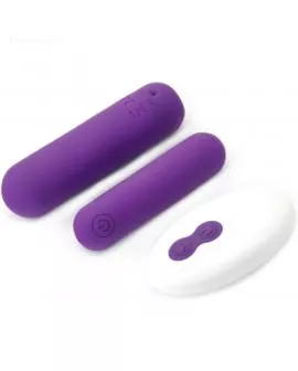 ARMONY - SPLASH JOLINE VIBRATOR BULLET SILIKON FERNBEDIENUNG 10 VIBRATIONEN 6.5 X 1.5 CM LILA