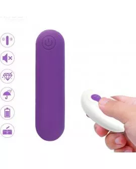 ARMONY - SPLASH JOLINE VIBRATOR BULLET SILIKON FERNBEDIENUNG 10 VIBRATIONEN 6.5 X 1.5 CM LILA