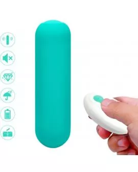 ARMONY - SPLASH JOIE VIBRATOR BULLET SILIKON FERNBEDIENUNG 10 VIBRATIONEN 75 X 19 CM GRÜN