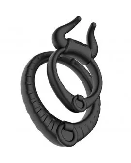 ARMONY - BULLS PASION RING SCHWARZ