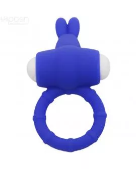 ARMONY - MS BUNNY VIBRATORRING SILIKON BLAU