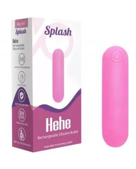 ARMONY - SPLASH HEHE VIBRATOR BULLET SILIKON 10 VIBRATIONEN 65 X 15 CM ROSA