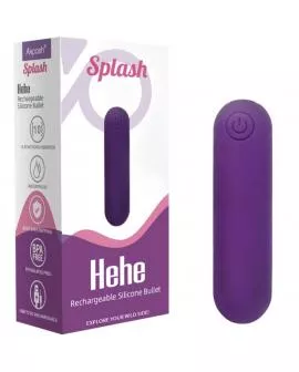 ARMONY - SPLASH HEHE VIBRATOR BULLET SILIKON 10 VIBRATIONEN 65 X 15 CM LILA