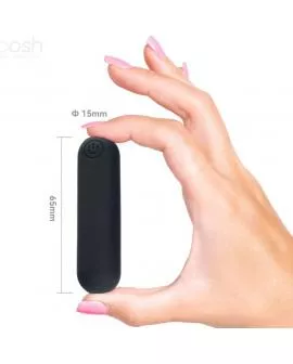 ARMONY - SPLASH JOLINE VIBRATOR BULLET SILIKON FERNBEDIENUNG 10 VIBRATIONEN 65 X 15 CM SCHWARZ