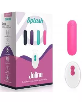 ARMONY - SPLASH JOLINE VIBRATOR BULLET SILIKON FERNBEDIENUNG 10 VIBRATIONEN 65 X 15 CM ROSA
